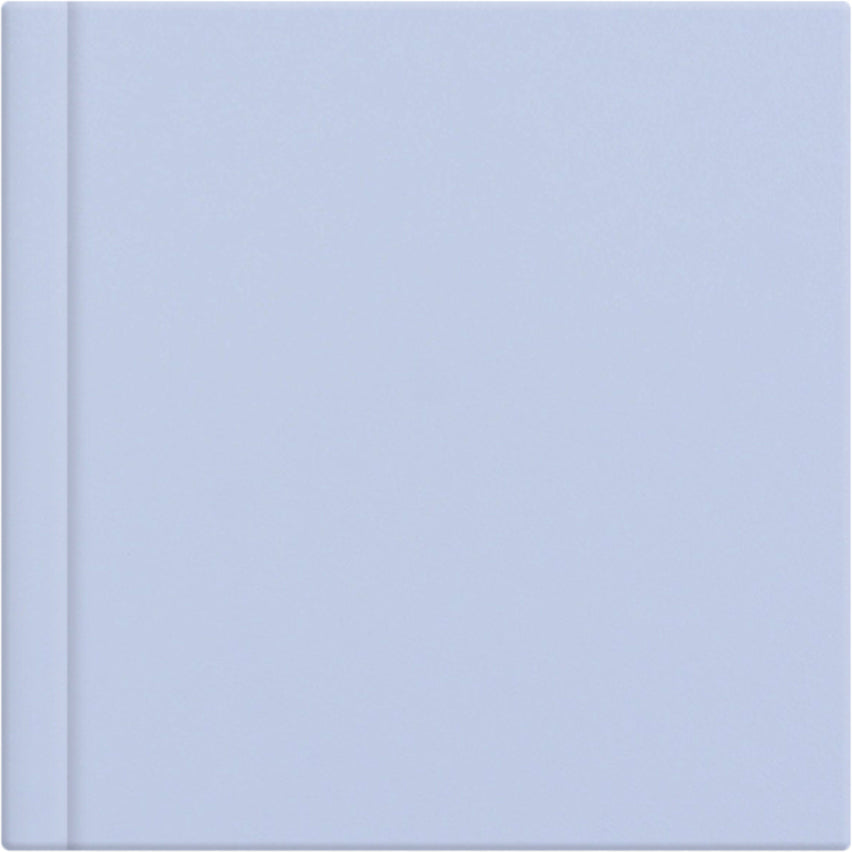 Baby Blue leatherette wedding album cover, 12x12