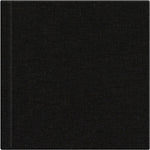 Black linen album cover, 12x12