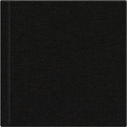 Black linen album cover, 12x12