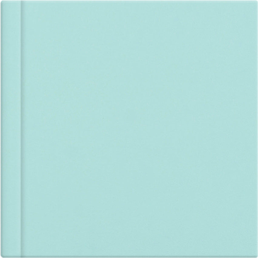 Mint Green leatherette wedding album cover, 12x12