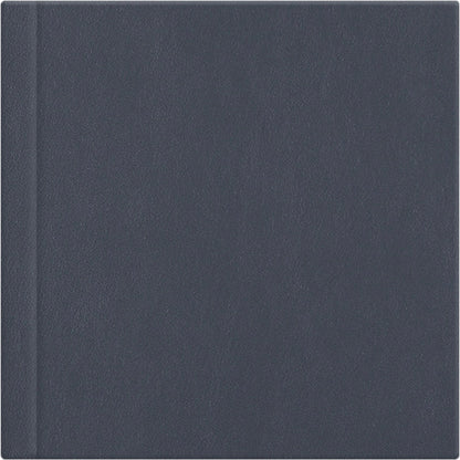 Stone Grey leatherette wedding album cover, 12x12