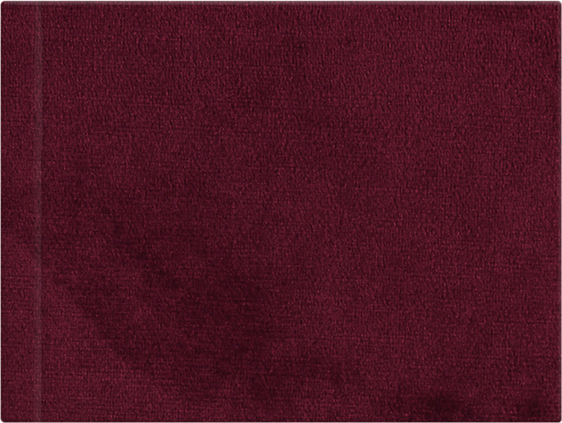 Burgundy Red velvet wedding album cover, 18x12