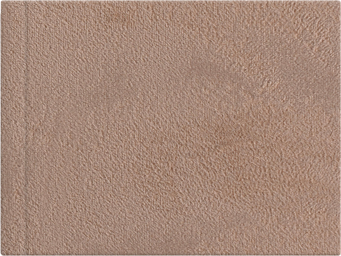 Camel Brown velvet wedding album cover, 18x12