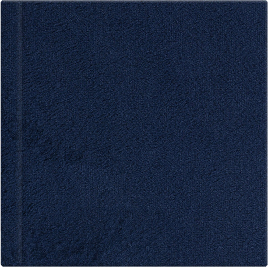 Royal Blue velvet wedding album cover, 12x12