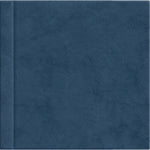 Deep blue velvet wedding album cover, 12x12