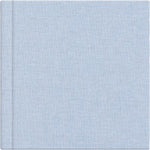 Baby Blue linen wedding album cover, 12x12