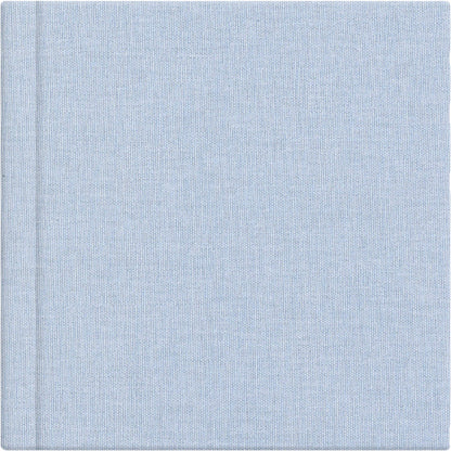 Baby Blue linen wedding album cover, 12x12
